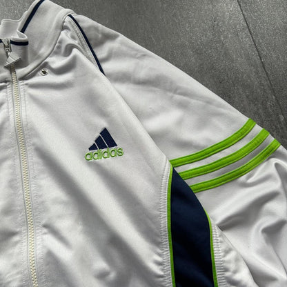 90s Adidas Track Top | White, Multicoloured