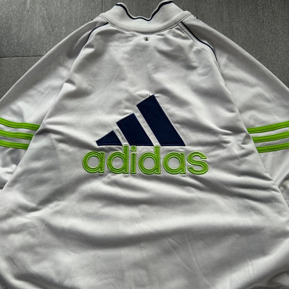 90s Adidas Track Top | White, Multicoloured