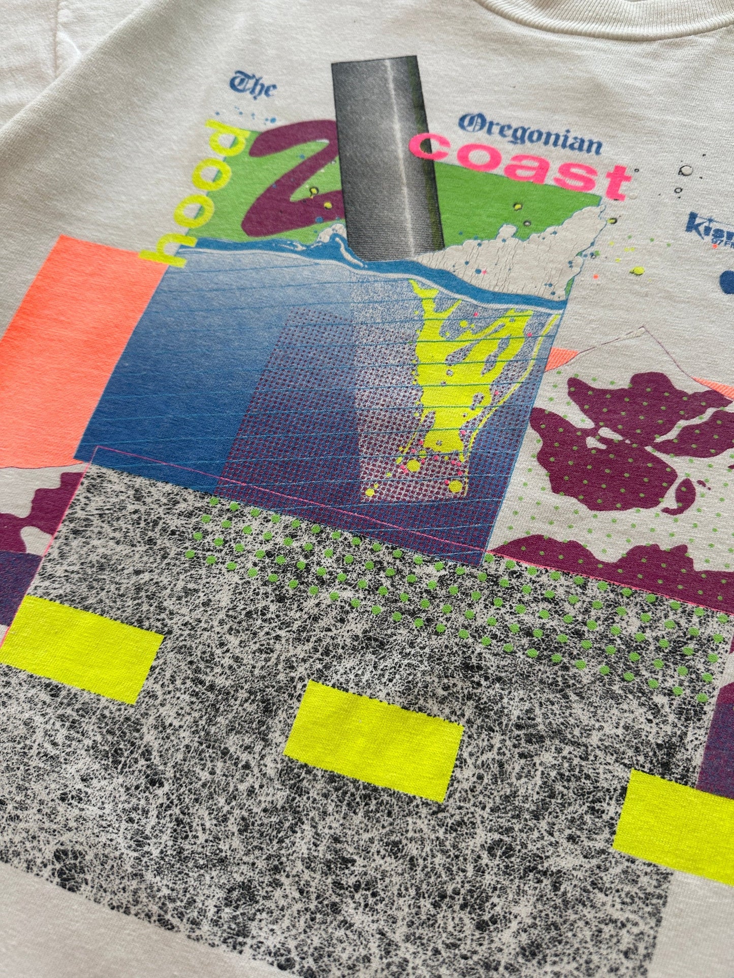 1991 Hood 2 Coast Relay Apple T-Shirt - L