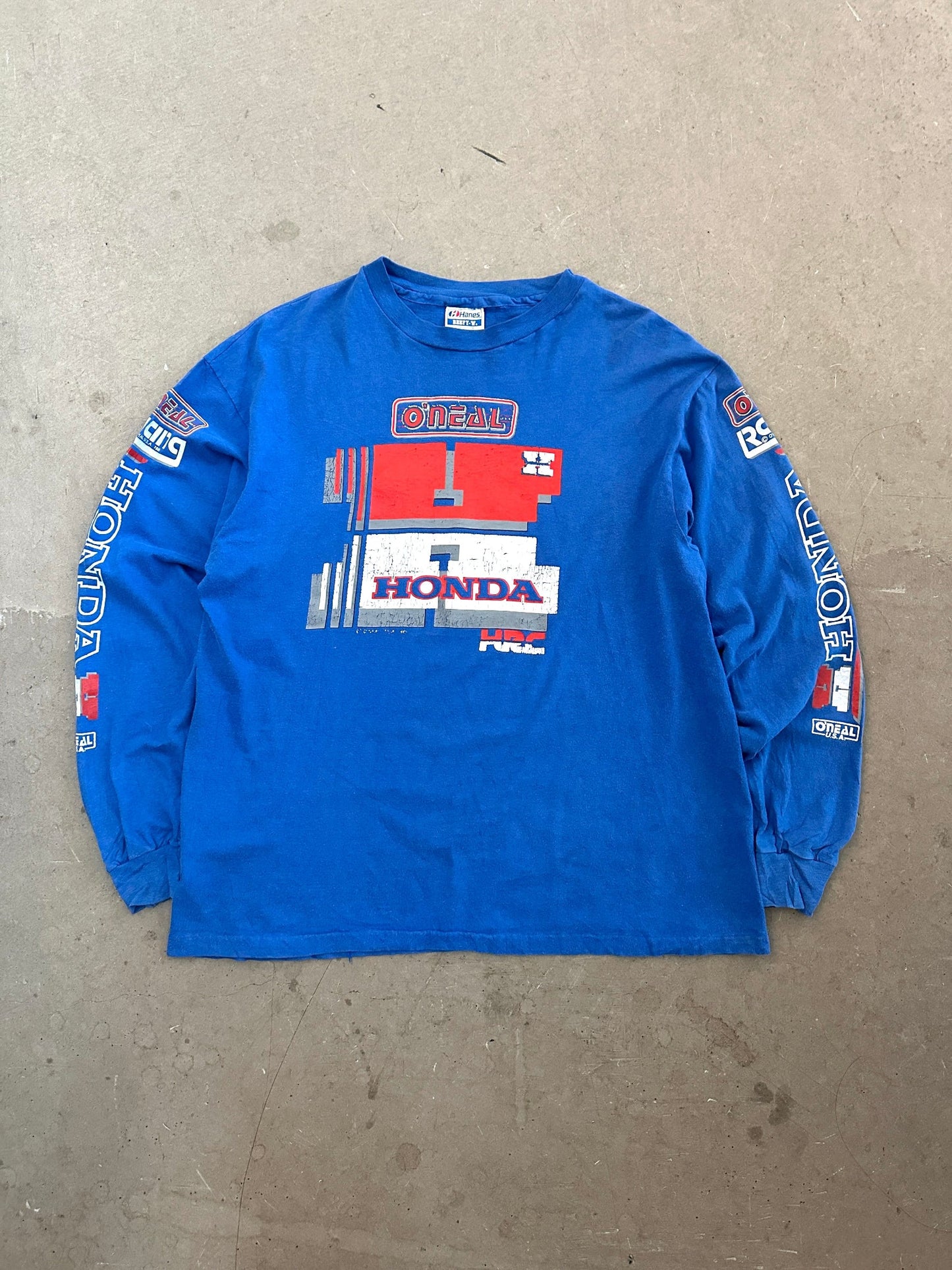 1985 Honda O'neil Long Sleeve - XL | Default Title, Red