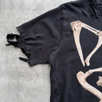 DISTRESSED DIESEL T-SHIRT | O/S, Red