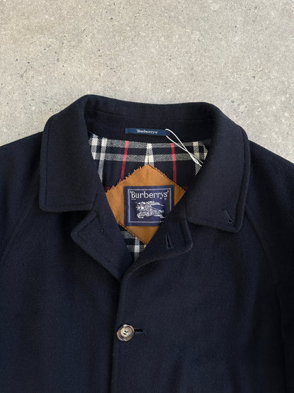 Burberry New Wool Single Breasted Coat - XL