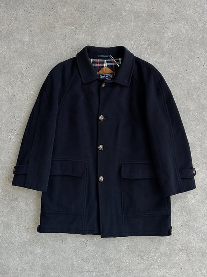 Burberry New Wool Single Breasted Coat - XL