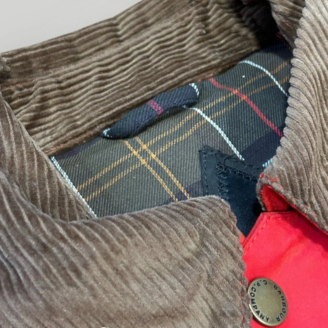 AW 2023 C.P. Company x Barbour Creel Wax Goggle Jacket L