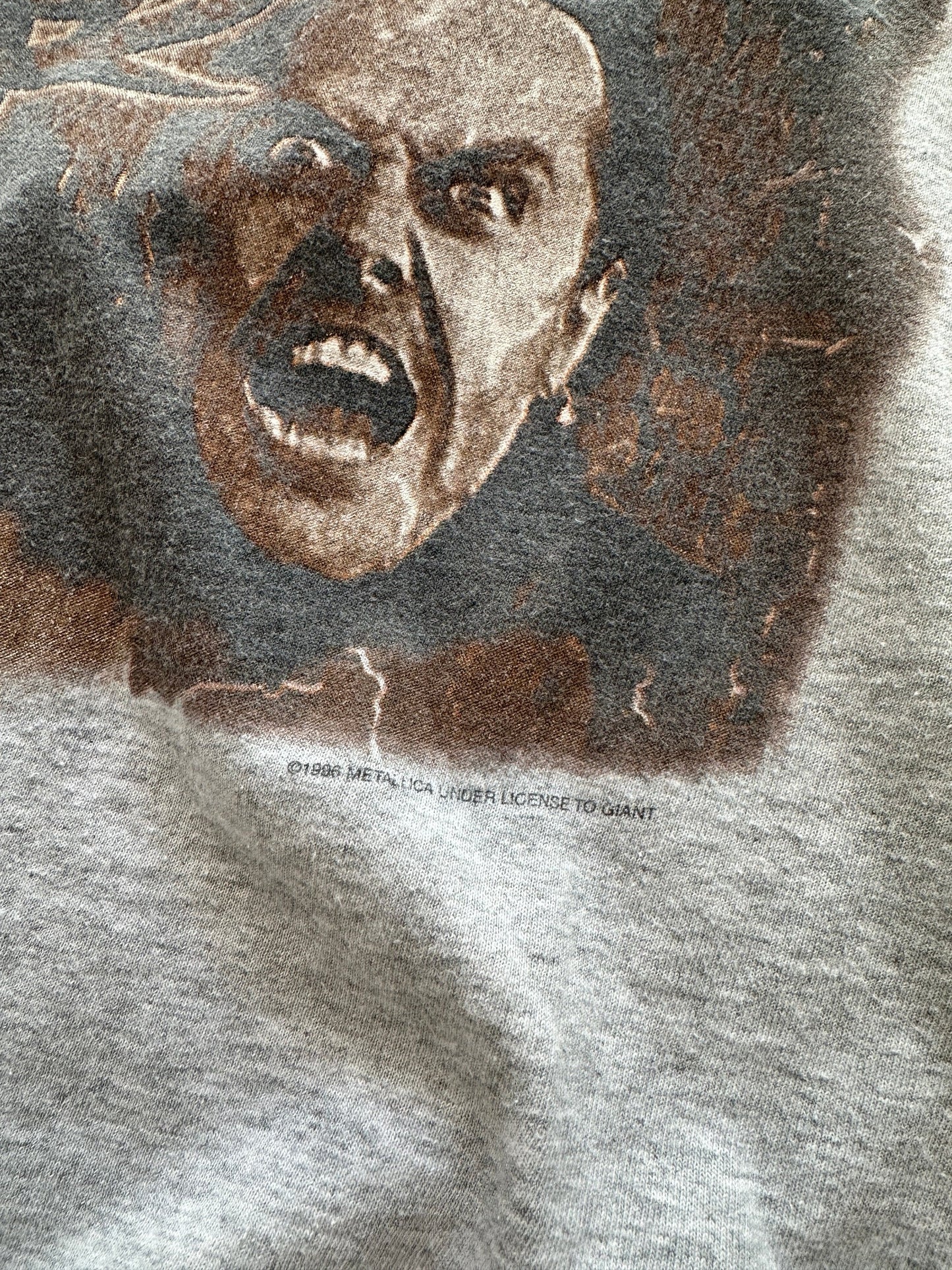 1996 Metallica Poor Touring Me T-Shirt - XL