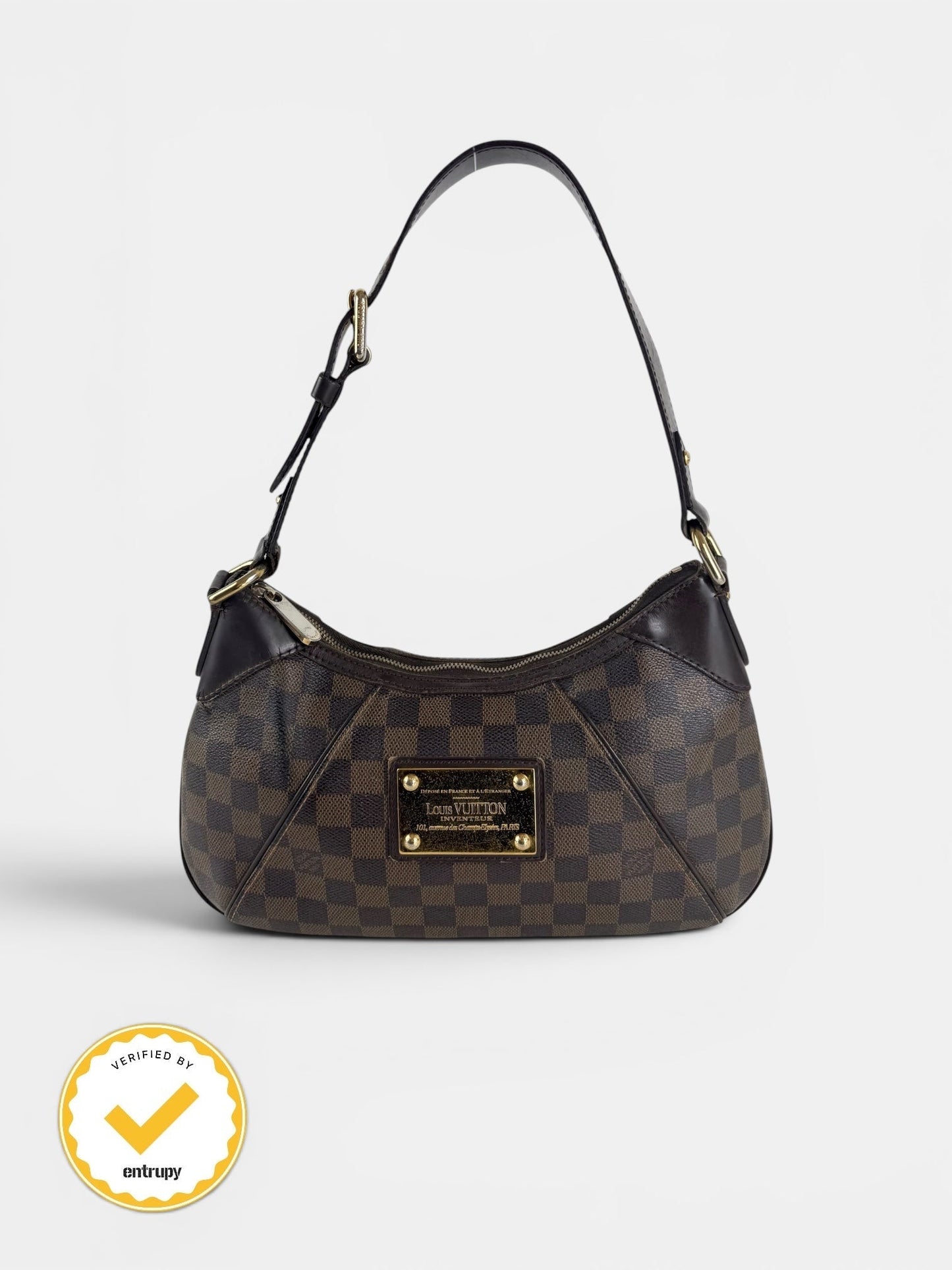 2008 Louis Vuitton Damier Ebene Thames PM Shoulder Bag | O/S, Multicoloured