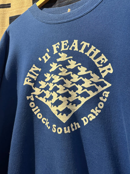 1990s Fin n Feather Sweat - XXL | Default Title, Red