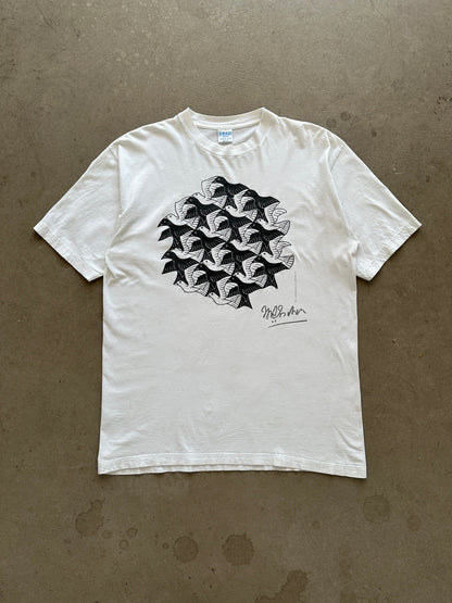 1990’s M C Escher Birds T-Shirt - XL