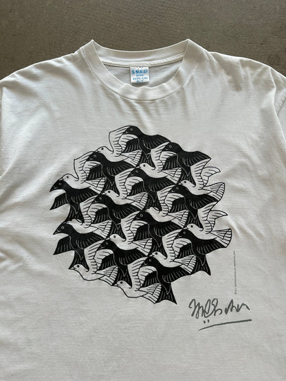 1990’s M C Escher Birds T-Shirt - XL