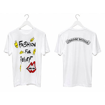 Chrome Hearts x Fashion For Relief T-Shirt | Large, White
