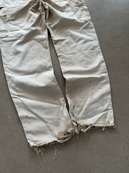 Carhartt Double Knee Pants - 34 x 32 | W34, Red