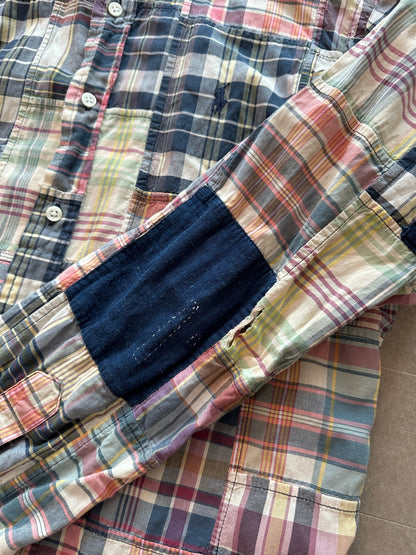 Ralph Lauren Patchwork Madras Shirt - M