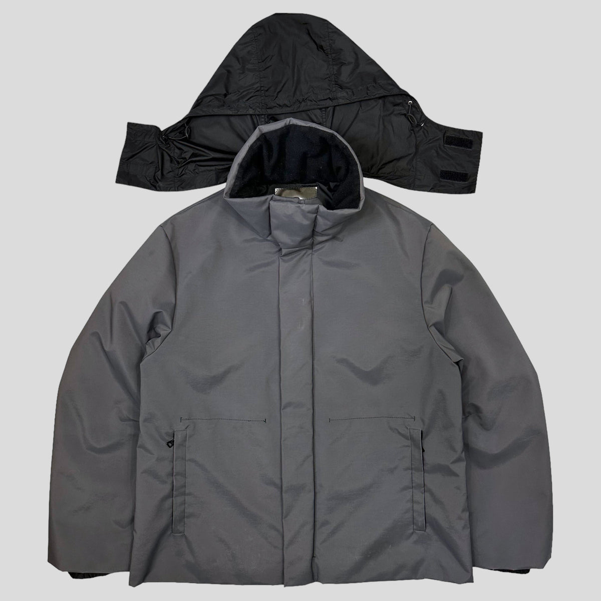 Prada Sport AW99 Crotch Strap Ski Jacket - IT52 | Large, Grey