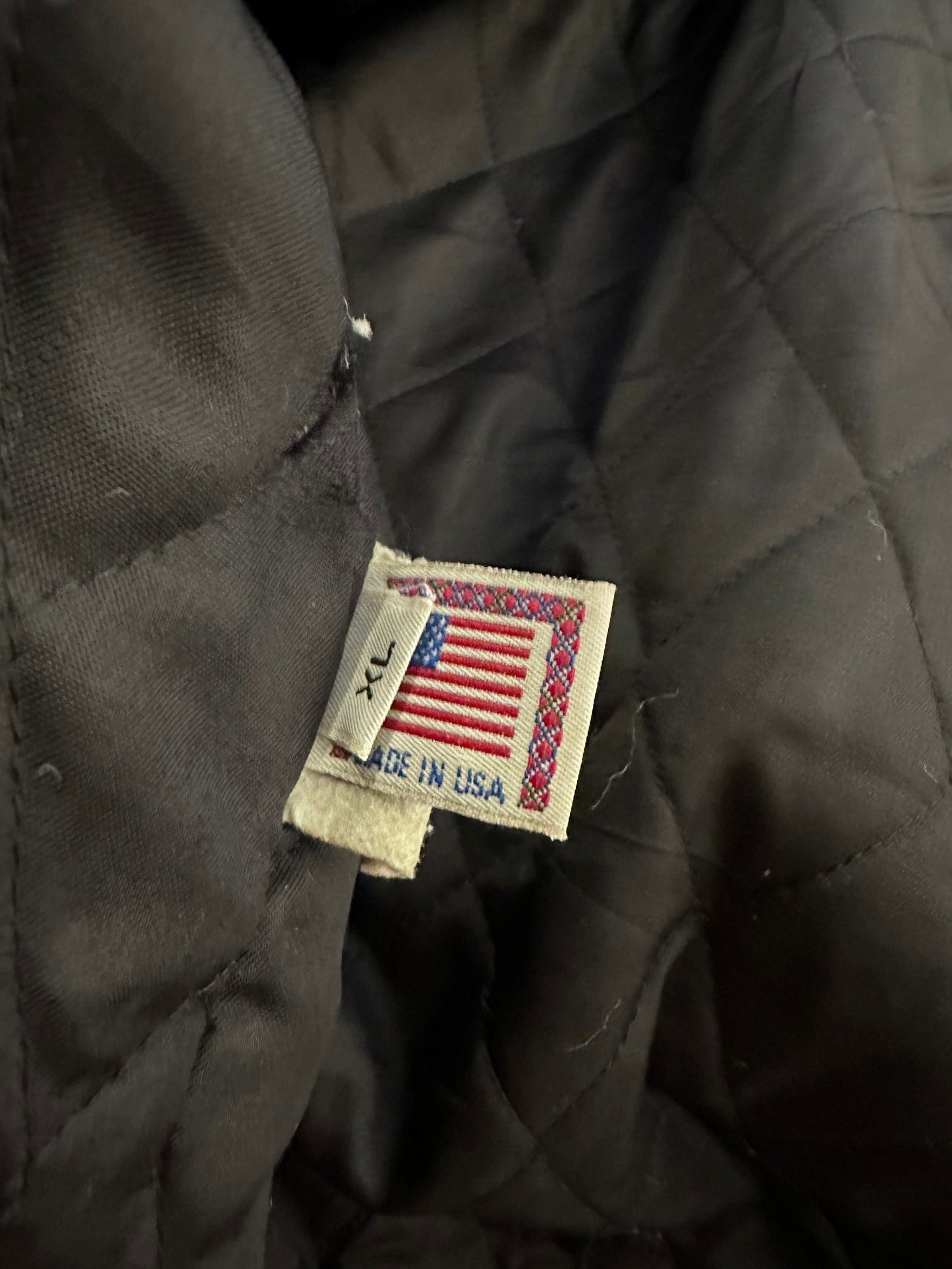 1990's Honda Fox Lined Varisty Jacket - XL | X-Large, Red