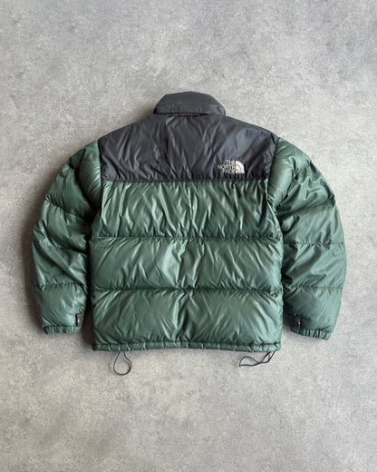 the north face 2004 nuptse 700 down fill puffer jacket (s) | Small, Multicoloured