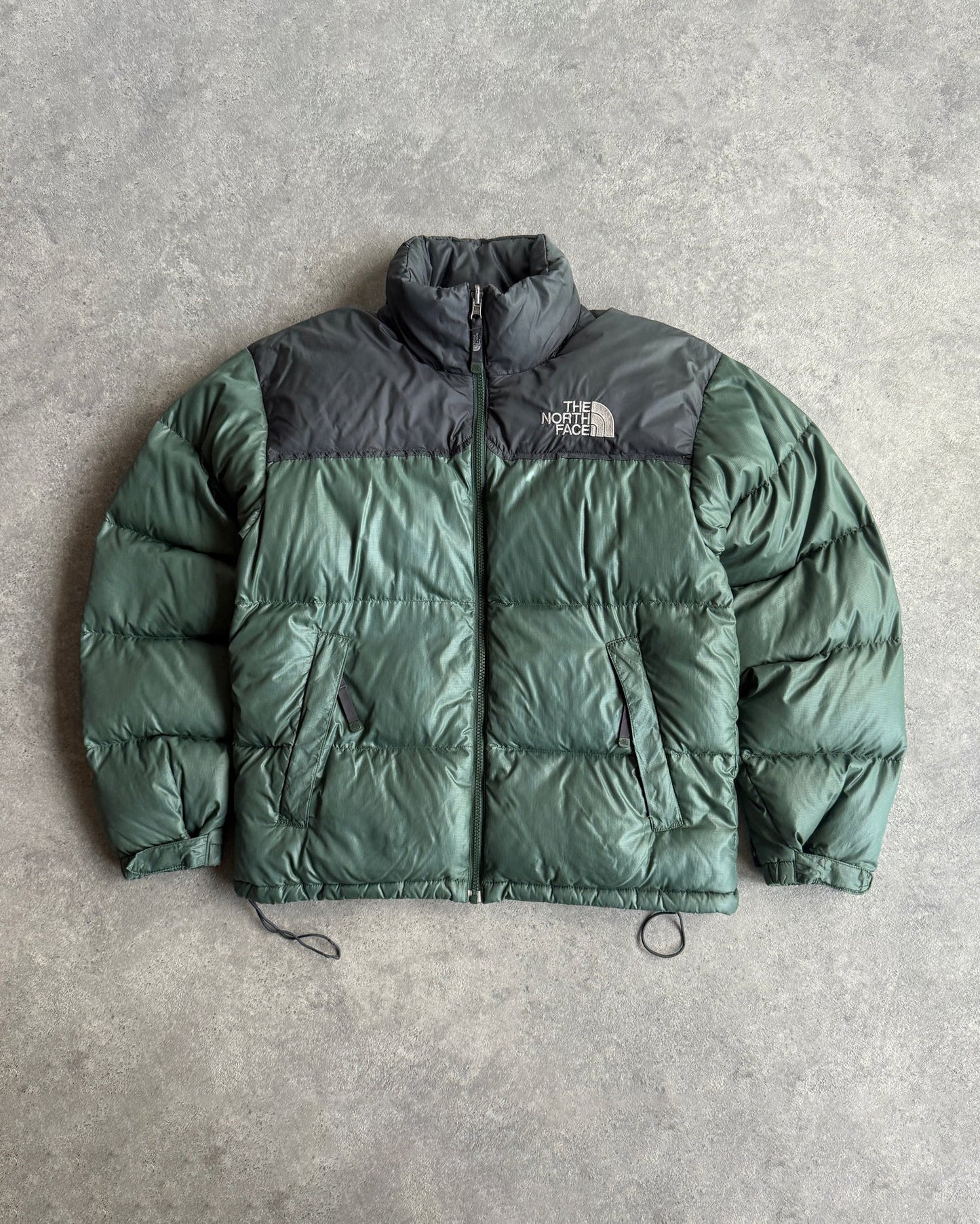 the north face 2004 nuptse 700 down fill puffer jacket (s) | Small, Multicoloured