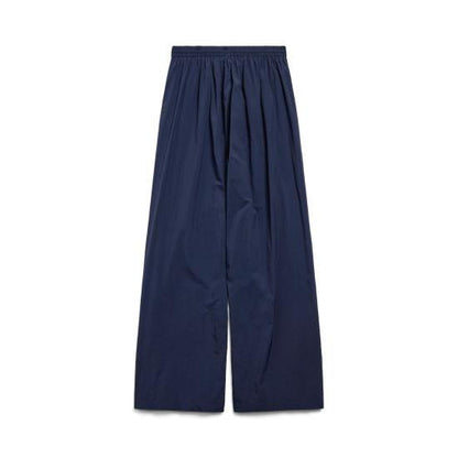 Balenciaga Navy Nylon Track Pants 25SS | Small, Navy