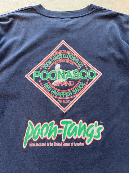 1996 Poon-Tangs Poonasco T-Shirt - XL | X-Large, Red