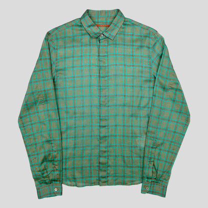 Prada Sport 2007 Neo-plaid Shirt - M