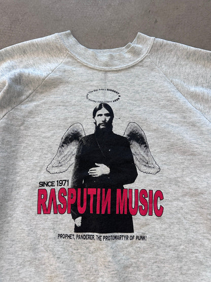 1990's Rasputin Music Record Store Sweat - L | Large, Red