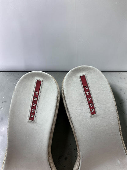 Vintage Prada sport wedges | CREAM, Multicoloured