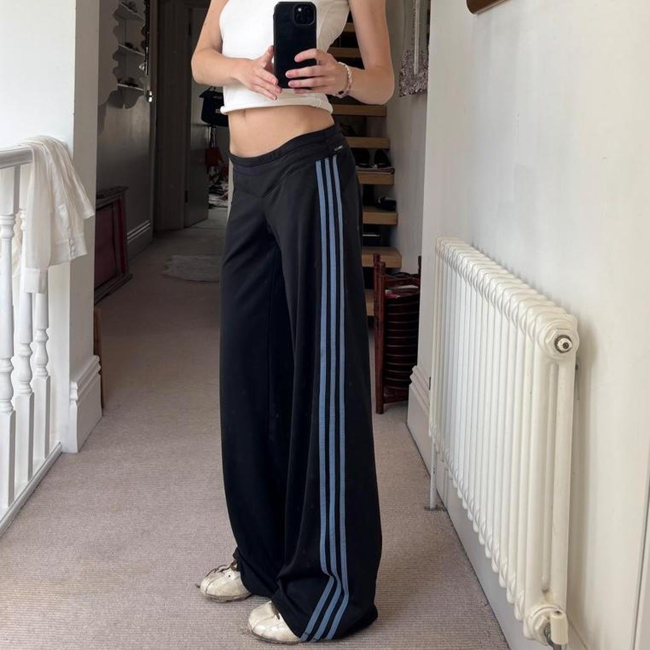 2000s Adidas yoga pants | Black, Black