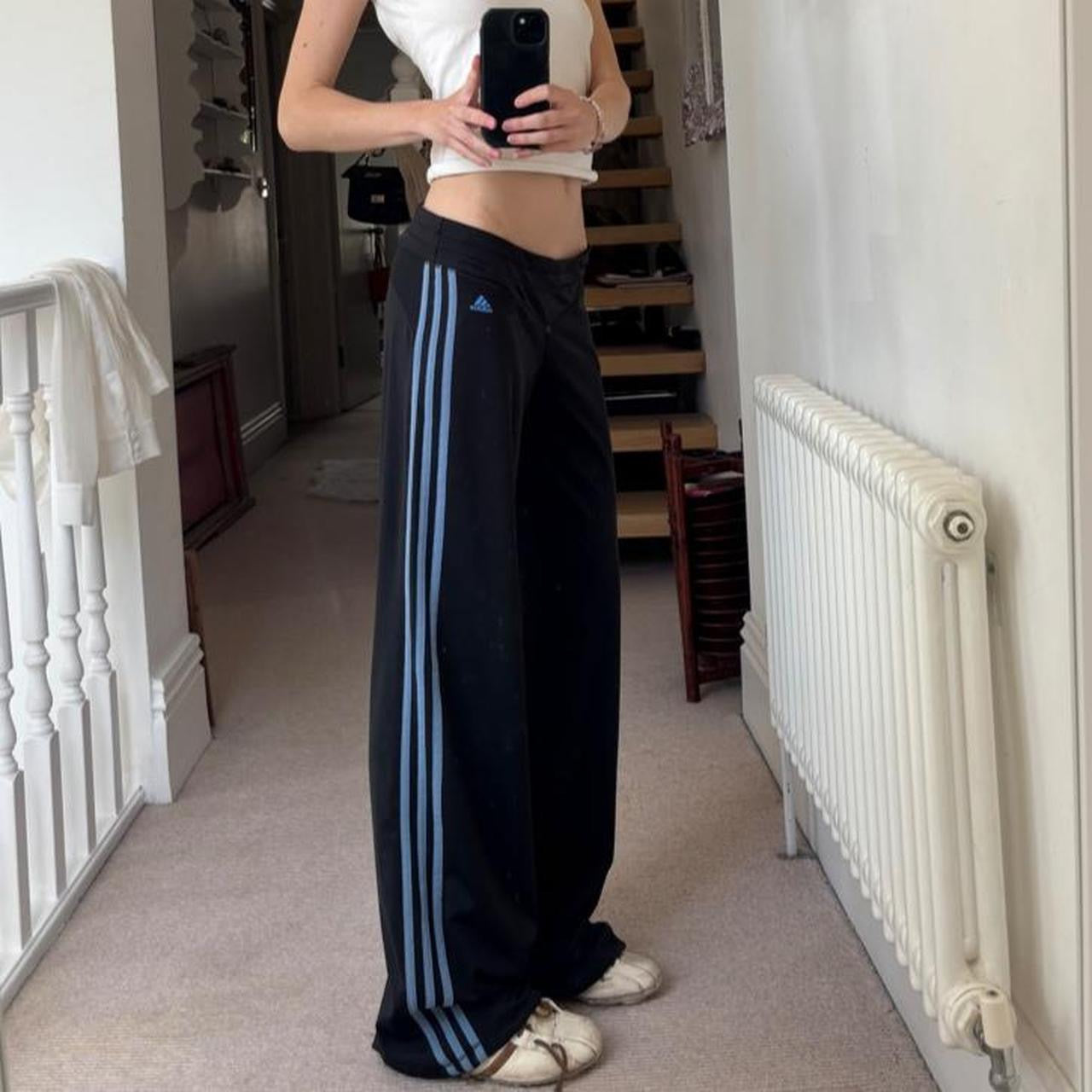 2000s Adidas yoga pants | Black, Black