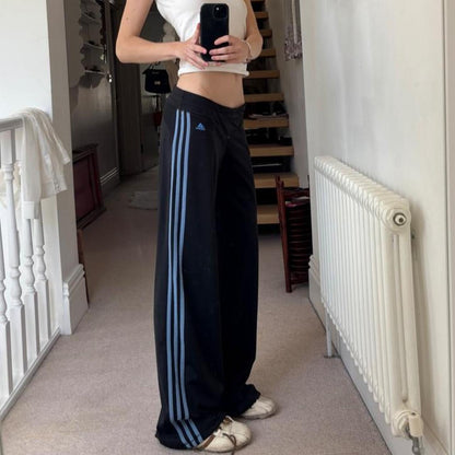 2000s Adidas yoga pants | Black, Black
