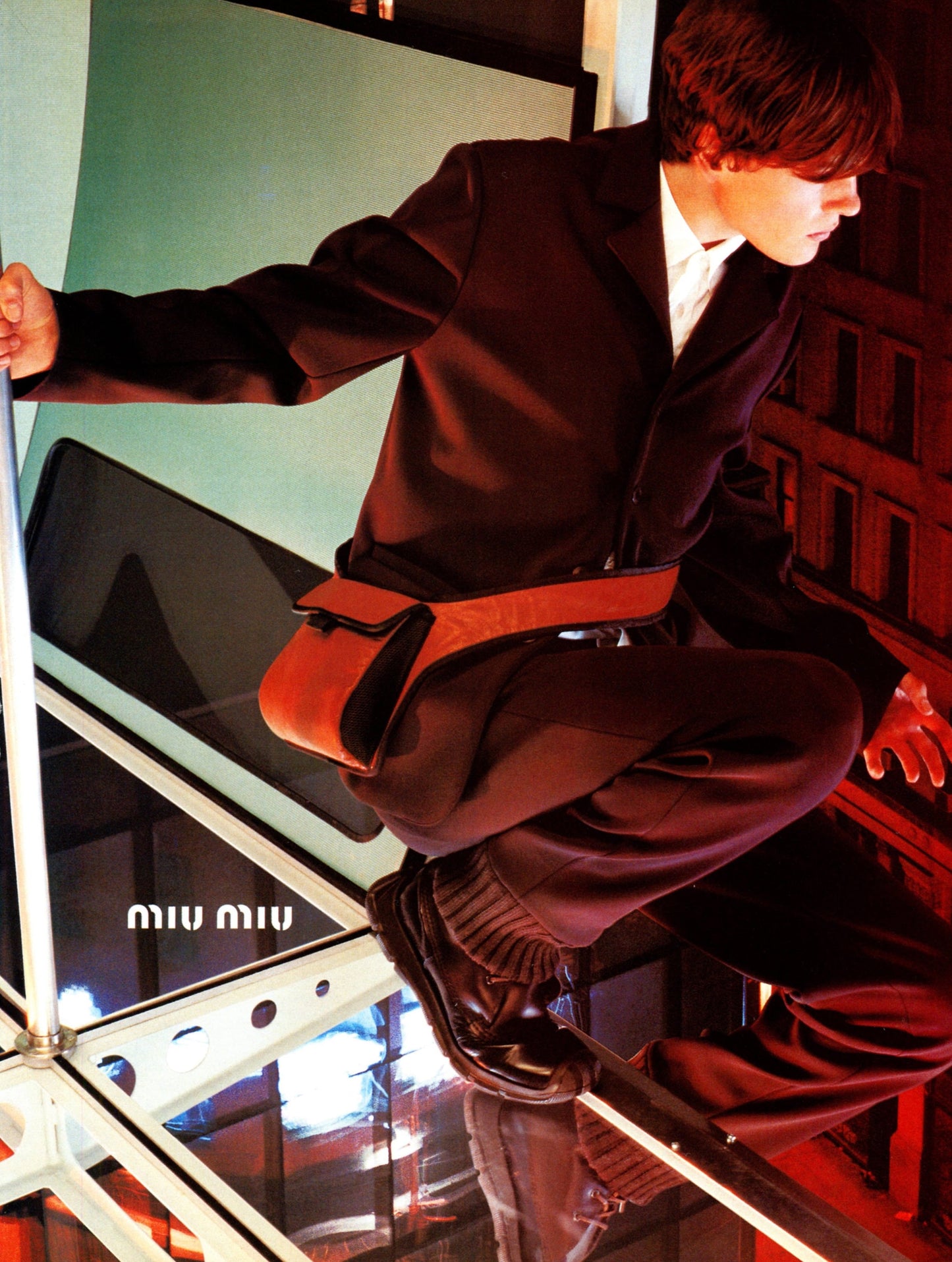 Miu Miu FW1999 Leather Trainers - EU 43