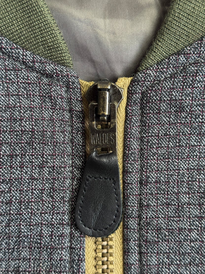 AD2017 Junya Watanabe Nylon Check M-A1 Bomber Jacket