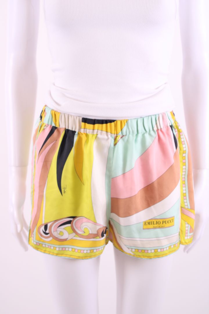 Emilio Pucci Print Shorts Multi Coloured 6 | Default Title, Red