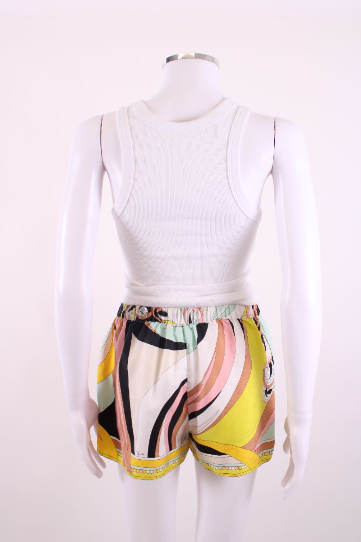 Emilio Pucci Print Shorts Multi Coloured 6 | Default Title, Red