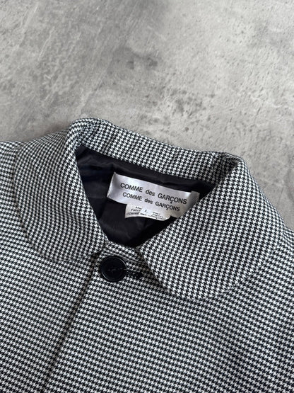 Comme Des Garcons Hounds Tooth Collar Jacket