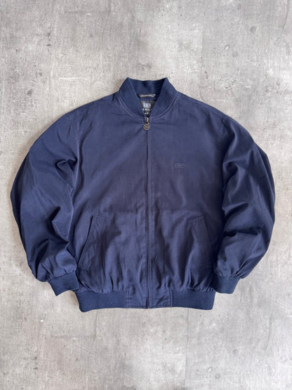 Balenciaga Silk Lined Navy Bomber