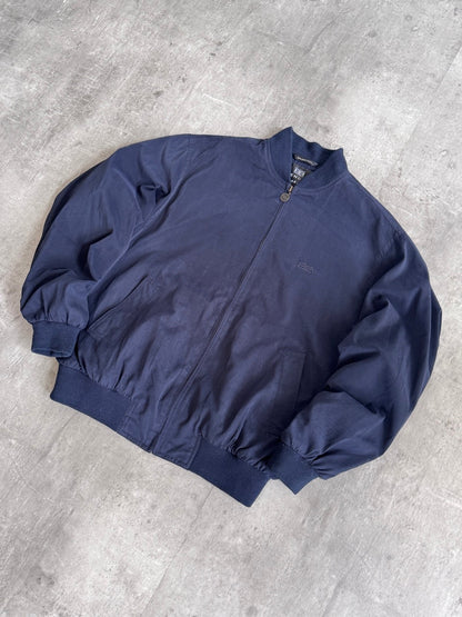 Balenciaga Silk Lined Navy Bomber