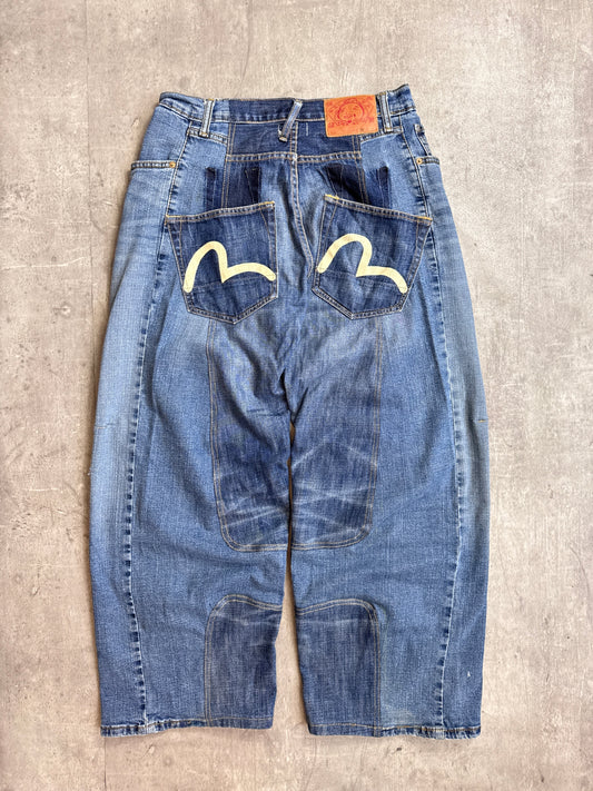 VT Rework: Evisu Reworked Washed Denim Jeans