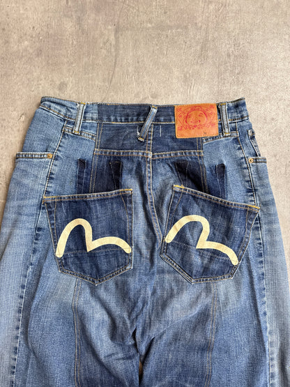VT Rework: Evisu Reworked Washed Denim Jeans