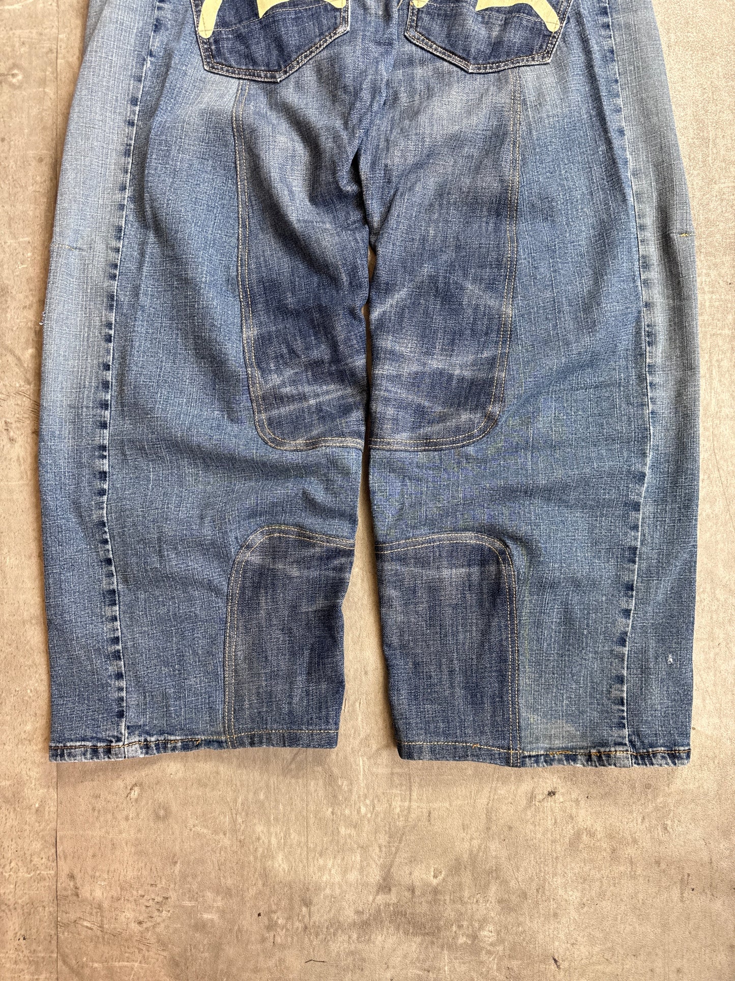 VT Rework: Evisu Reworked Washed Denim Jeans