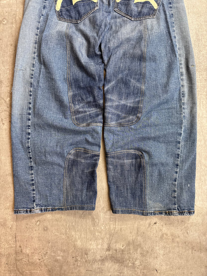 VT Rework: Evisu Reworked Washed Denim Jeans