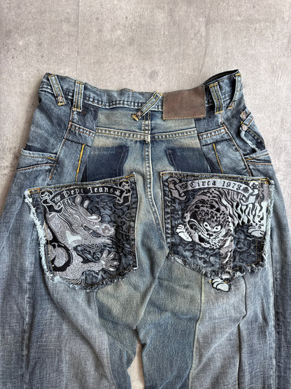 VT Rework: Pepe Jeans Washed Reworked Denim Jeans
