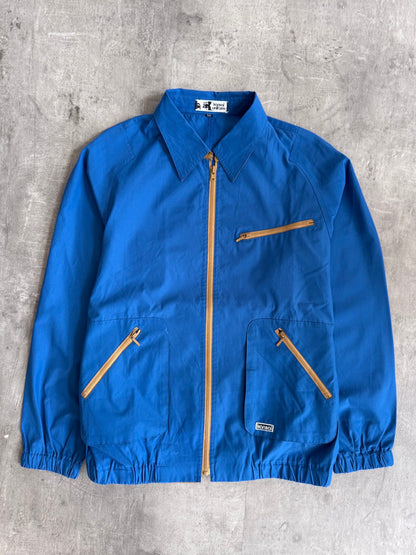 Kansai Uniform Multi Zip Nylon Harrington Jacket