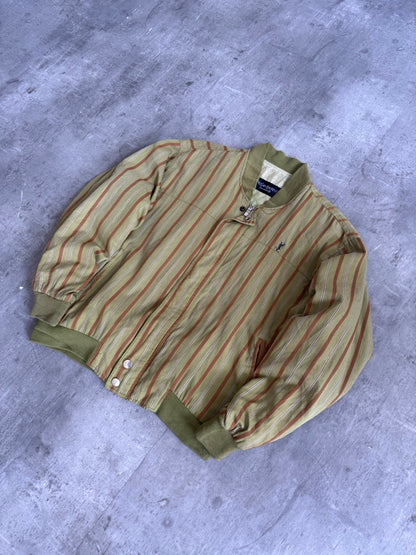 YSL Green Stripe Bomber Jacket