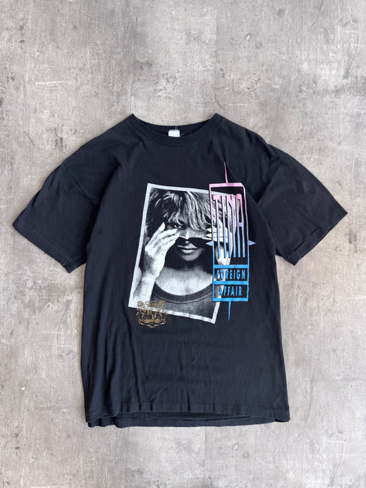1990 Tina Turner Foreign Affair Single Stitch Graphic Tee