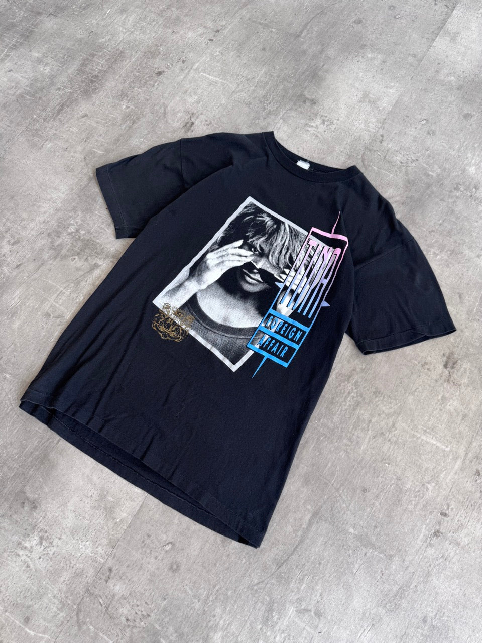 1990 Tina Turner Foreign Affair Single Stitch Graphic Tee
