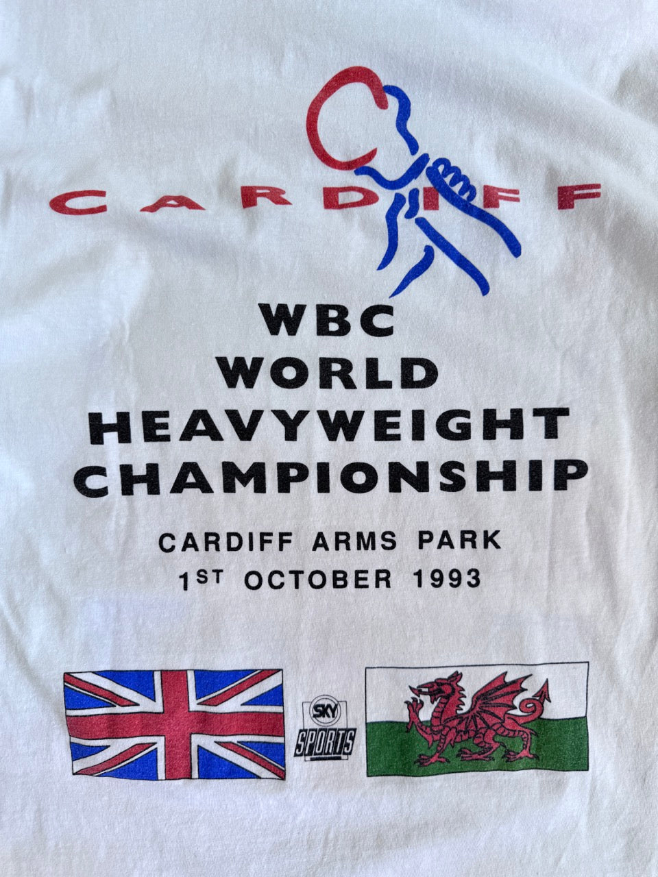 1993 Lennox World Heavyweight Championship Single Stitch Graphic Tee