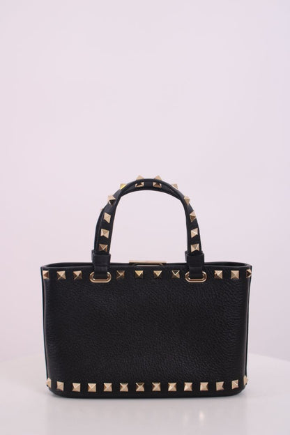 Valentino Rockstud Mini Shopping Bag Black | O/S, Black