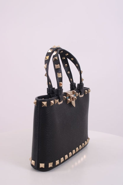 Valentino Rockstud Mini Shopping Bag Black | O/S, Black