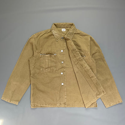 C.P. Company Canvas Overshirt Jacket | Large, Red
