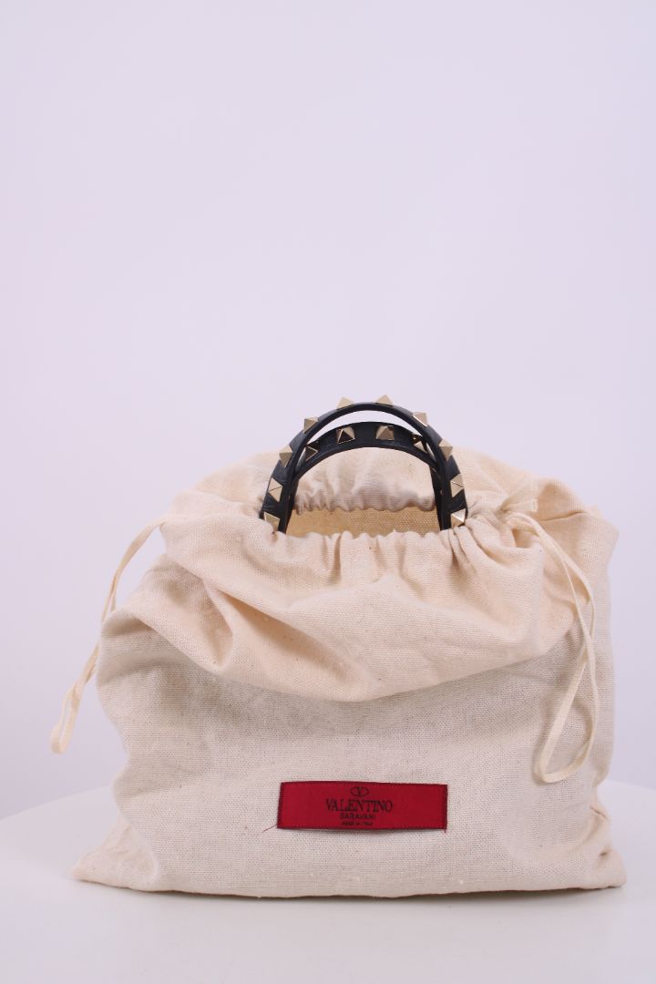 Valentino Rockstud Mini Shopping Bag Black | O/S, Black
