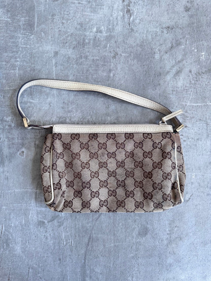 Gucci Monogram Beige Shoulder Bag